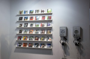 【6】CDs, installation view at 101Tokyo, 2009